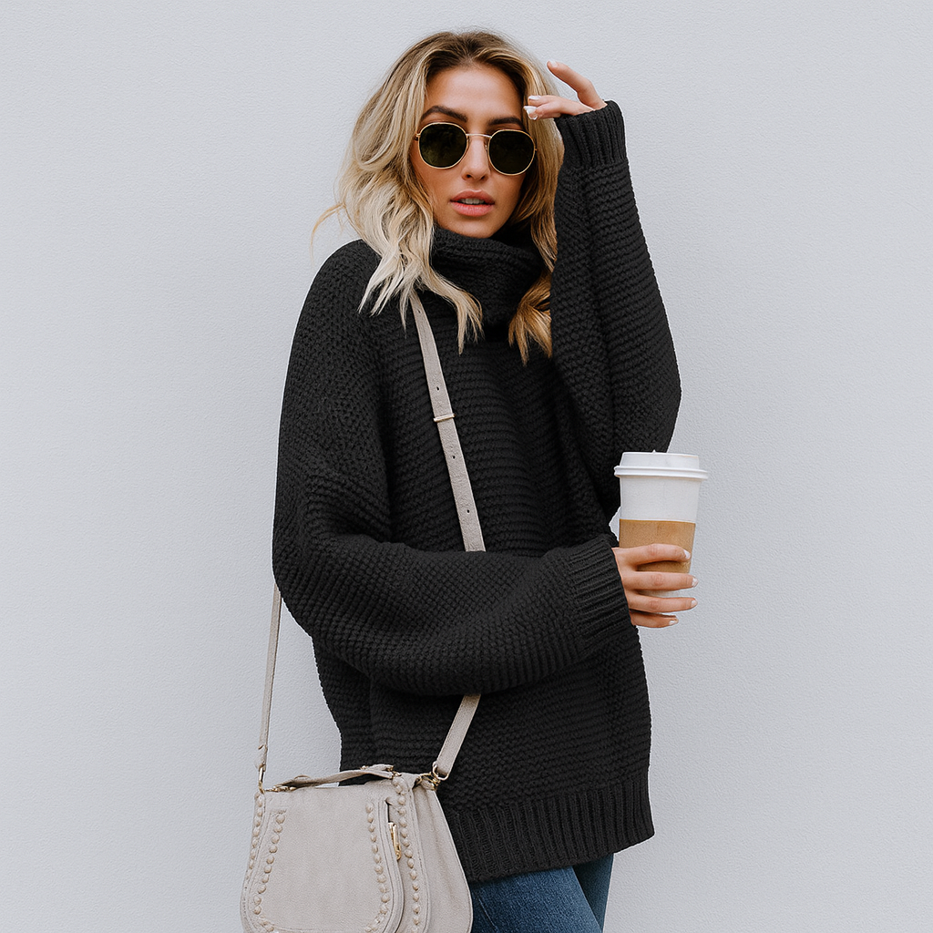 Soft Knit Crew Neck Women's Sweater
