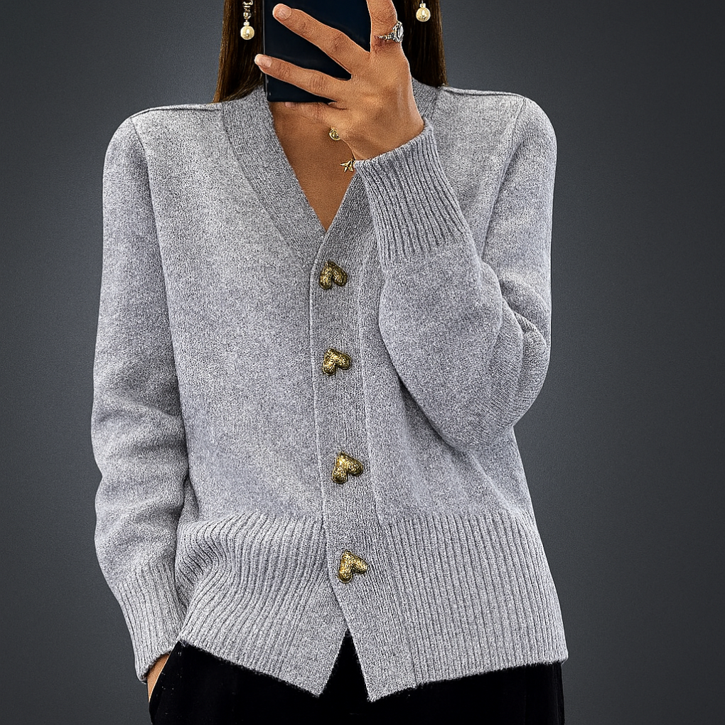 Soft V Neck Winter Sweater Cardigan