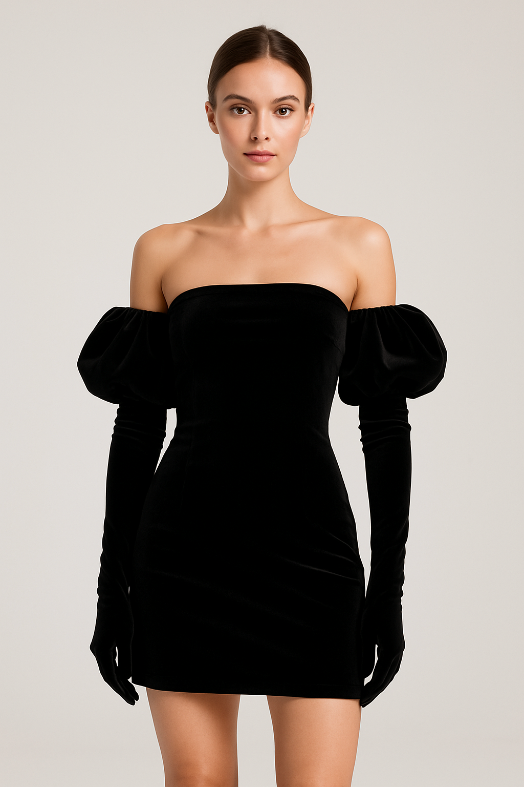 Women's Off Shoulder Mini Party Dress