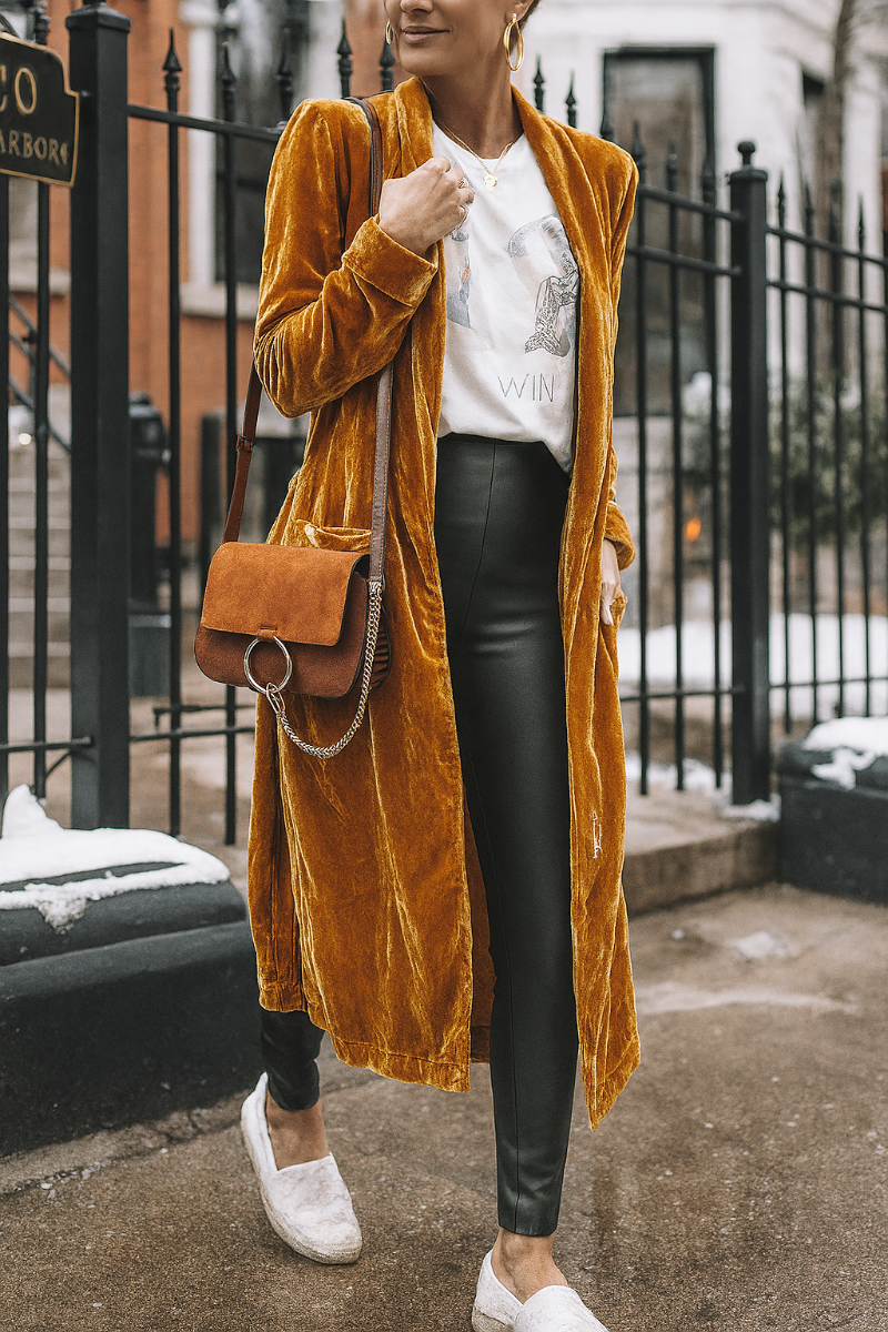 Oversized Ladies Open Front Cardigan