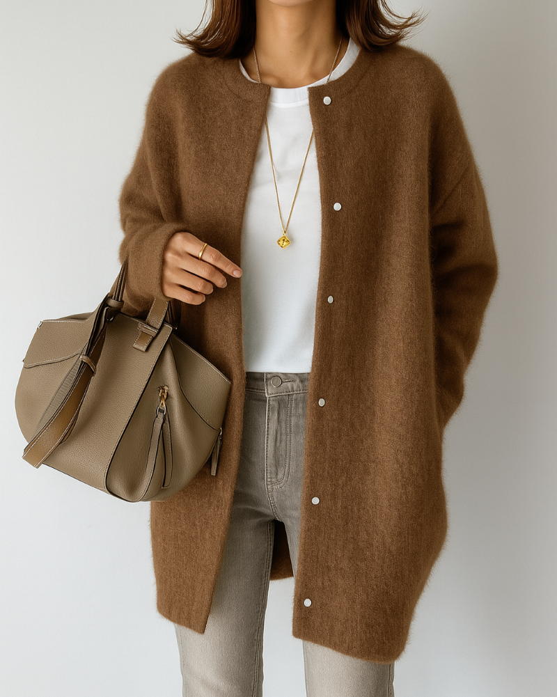 Women's Warm Simple Knit Jacket