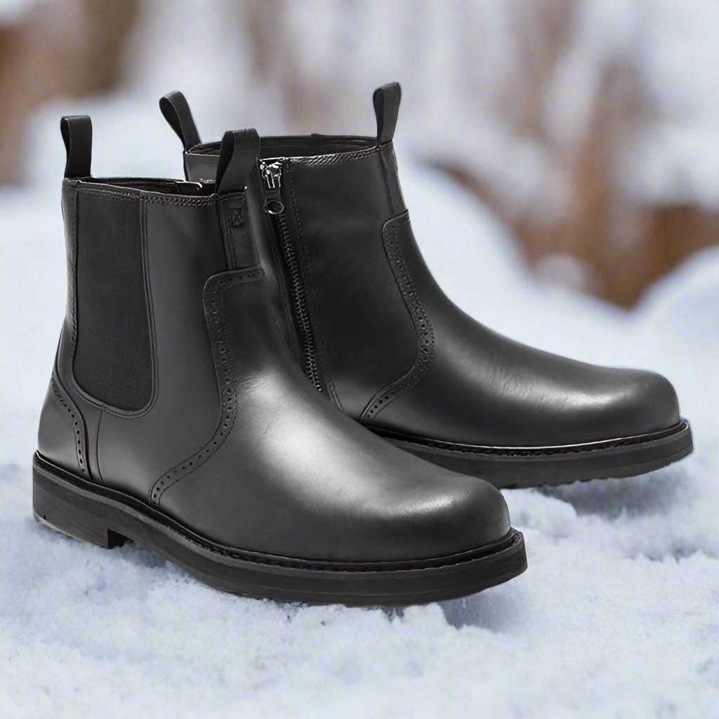 Soft Suede Chelsea Boots for Men - Elastic Slip On