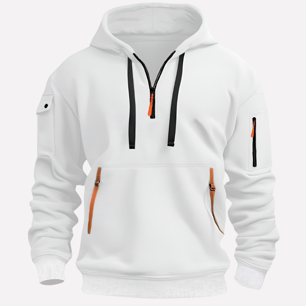 Comfortable Fit Hooded Sweatshirt for Men