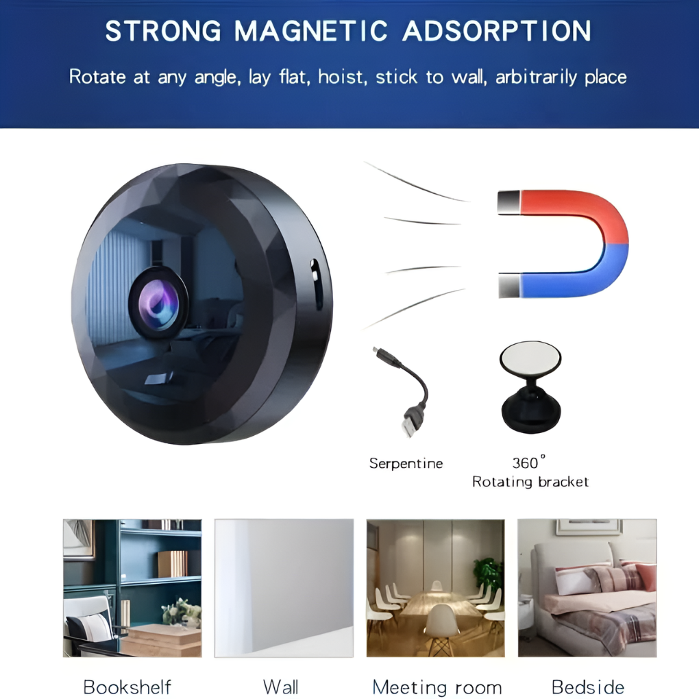 Compact Wi-Fi 1080p Security Cam