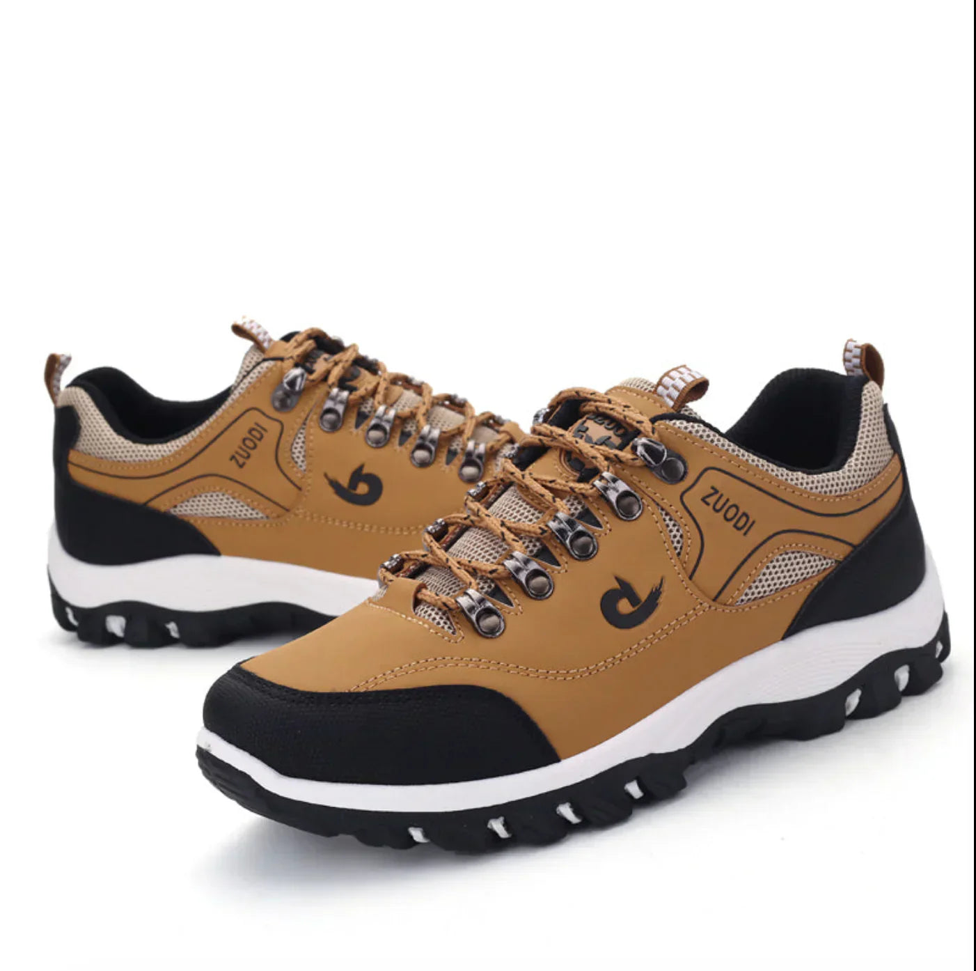 Waterproof Hiking Boots for Men - Grip Sole and Cushioning