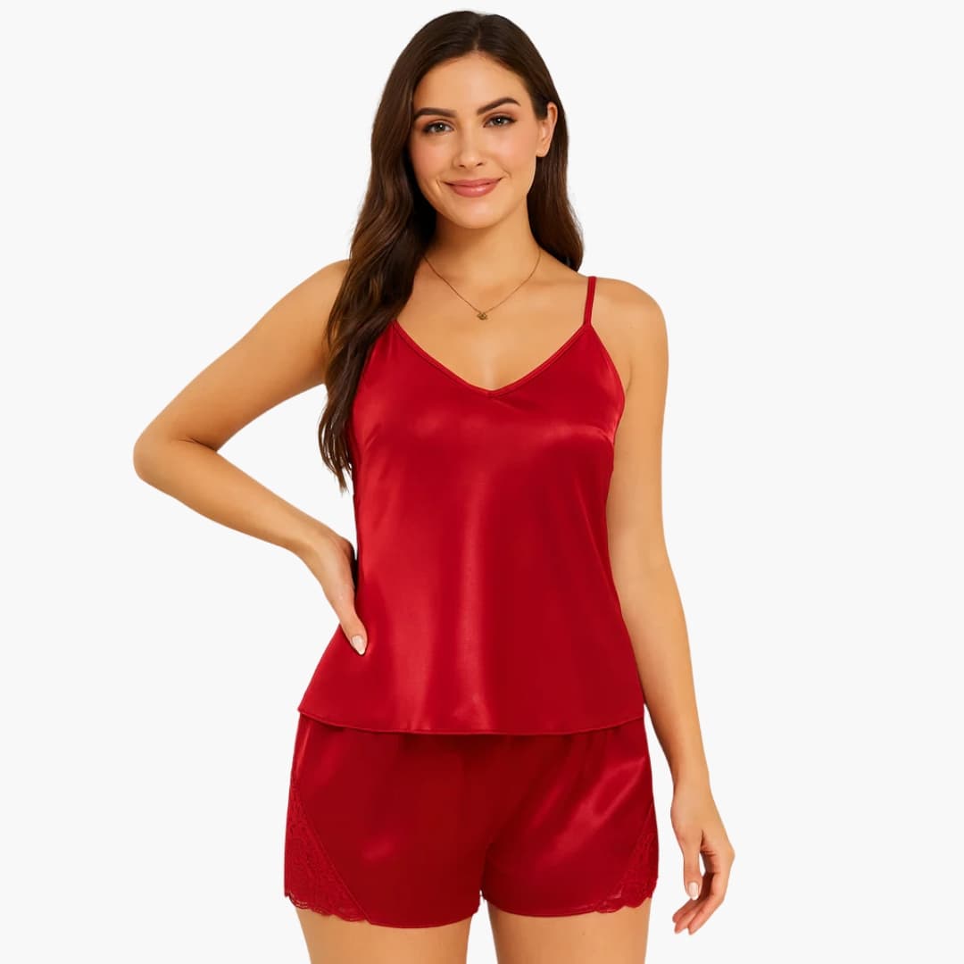 Ladies' Sleepwear Cami and Short Pajama Set