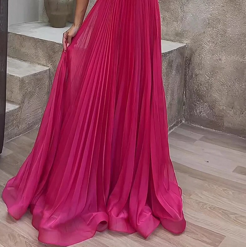 Vibrant Floral Women's Party Dress