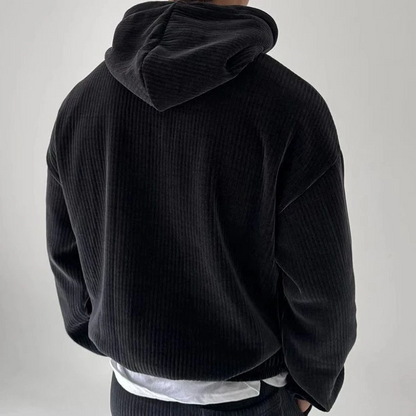 Comfortable Casual Hoodie with Drawstring Pocket