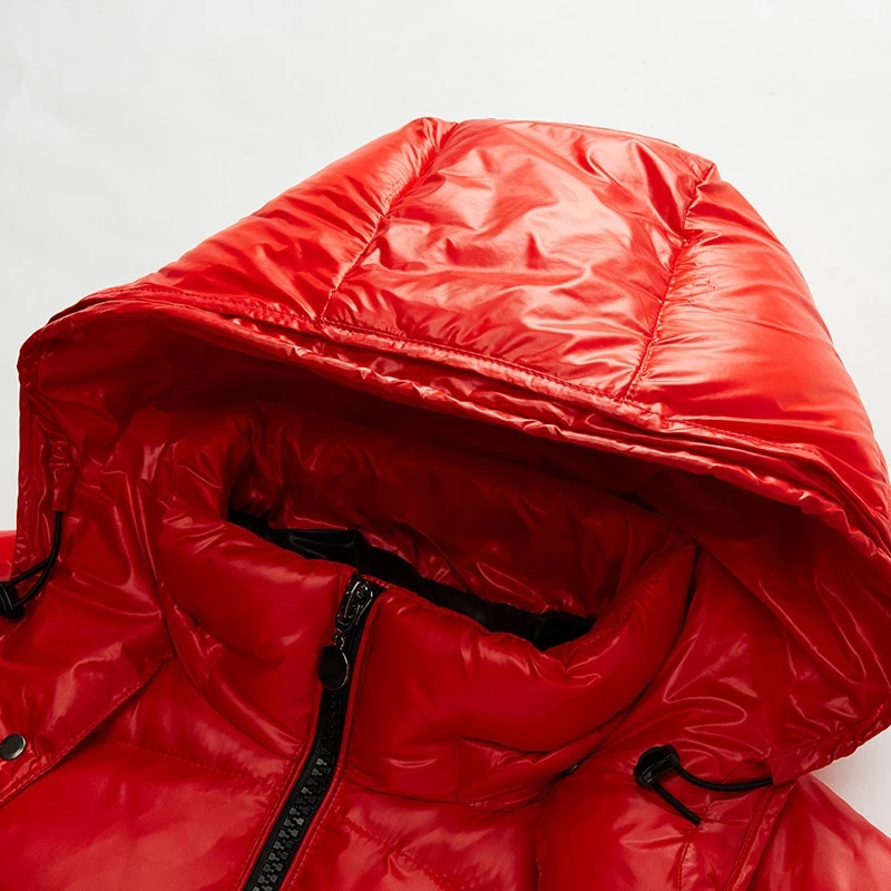Warm Men's Padded Zip Up Hooded Jacket