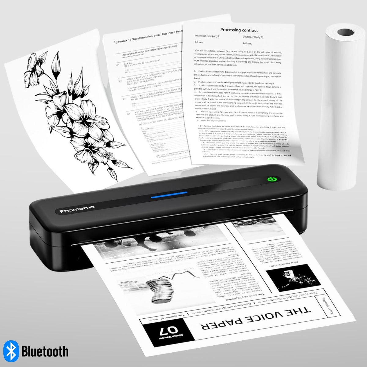 Compact Mobile Label Printer