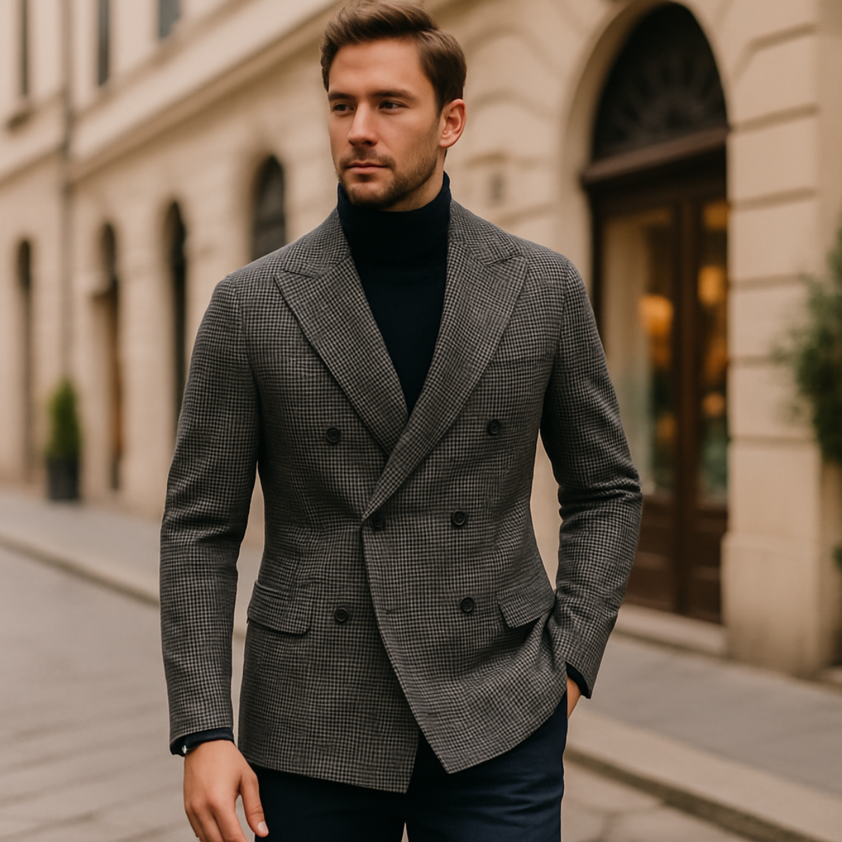 Classic Tailored Fit Blazer