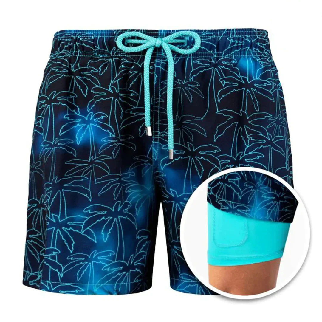 Men's Swim Shorts – Loose Fit – Fast Dry Beach Trunks