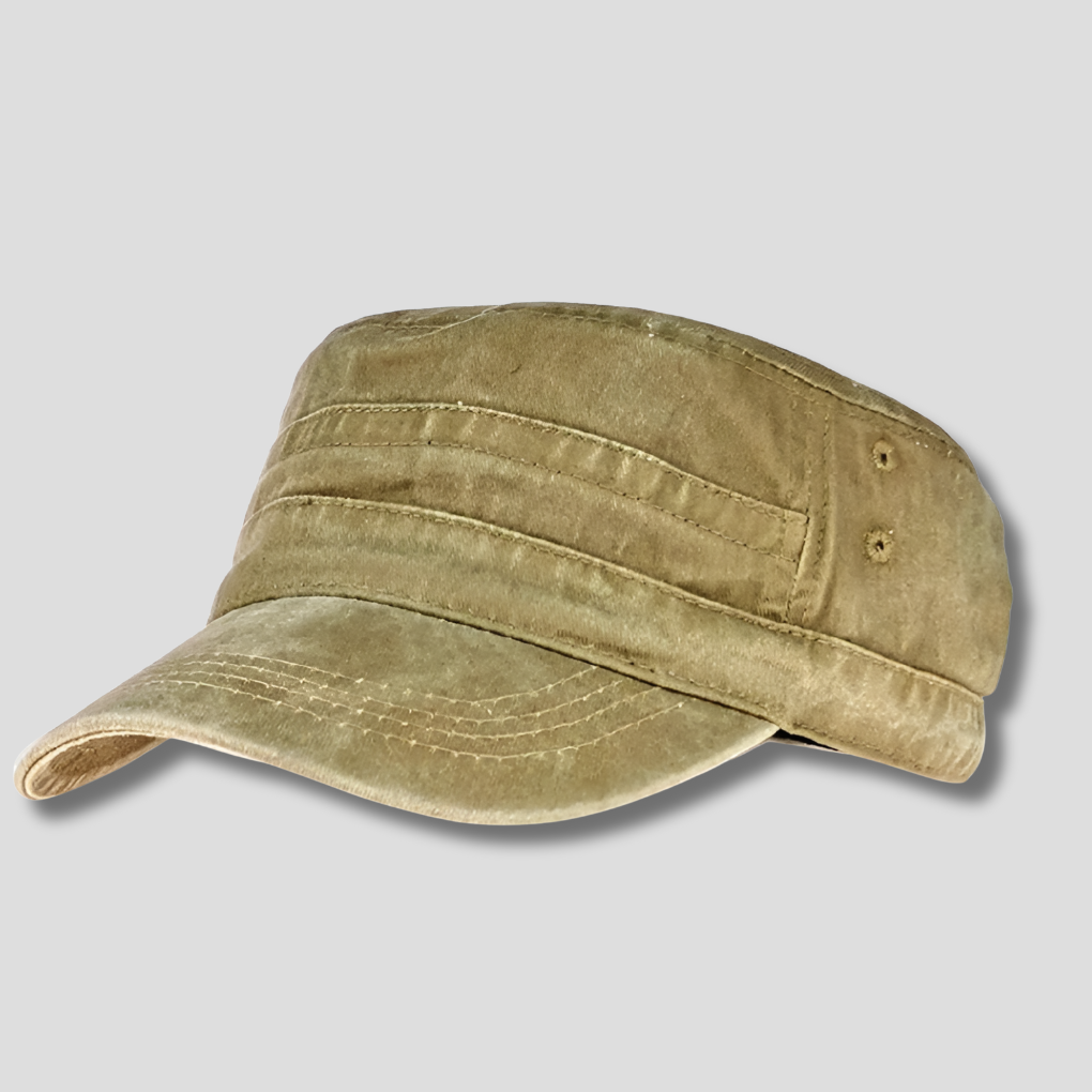 Vintage Military Style Men's Beanie Hat