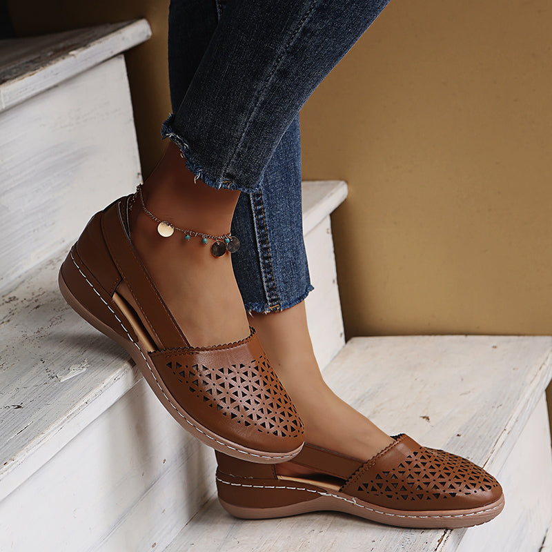 Ladies' Sandal Wedge Shoes