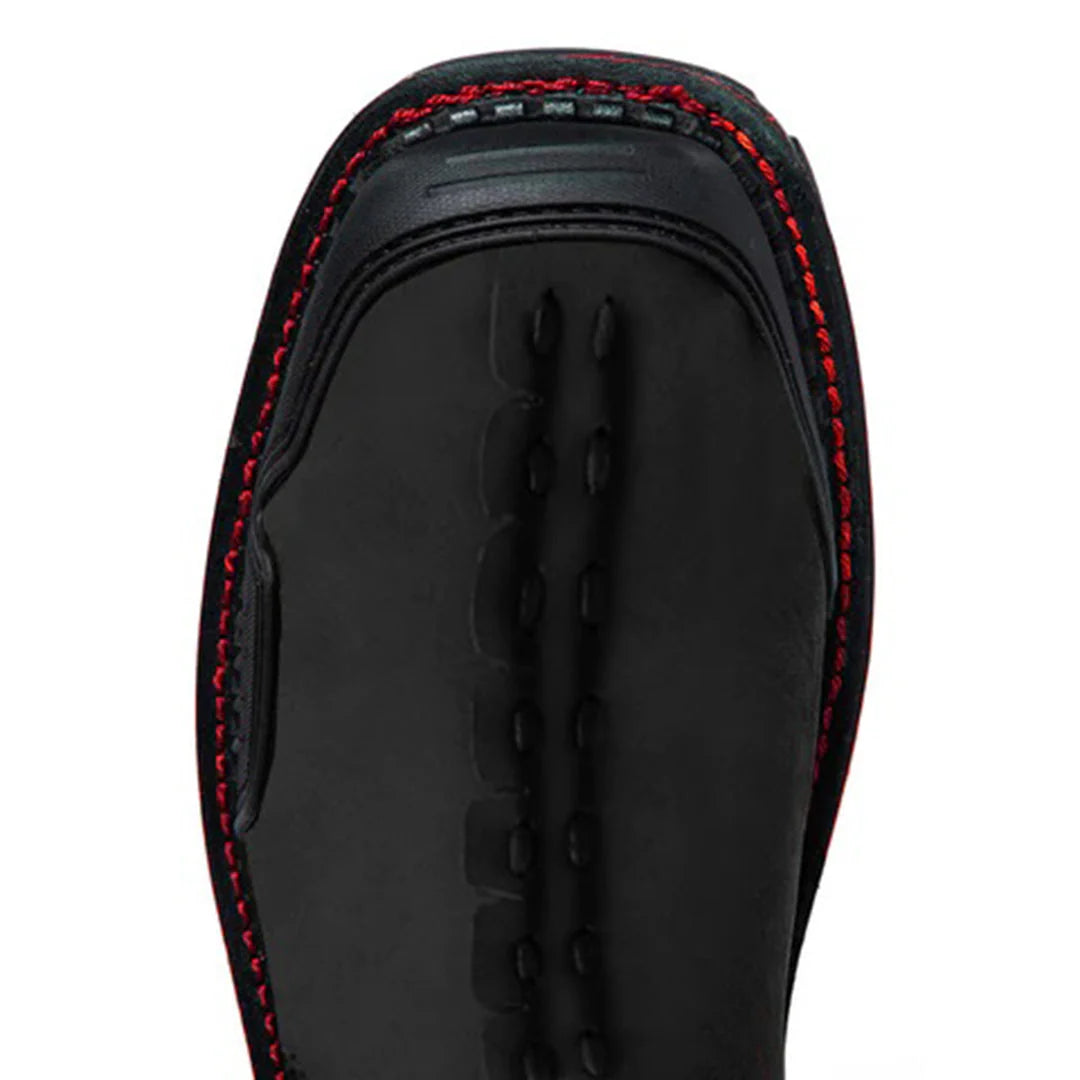 Tough Men's Ankle Boots with Edgy Detailing