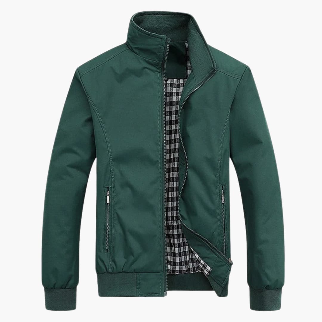 Classic Zip Up Men's Coat