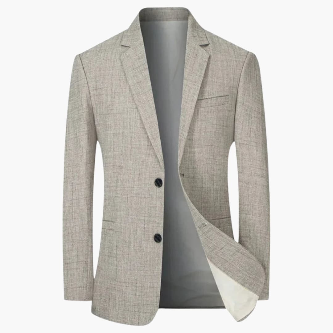Slim Fit Men's Two Button Blazer