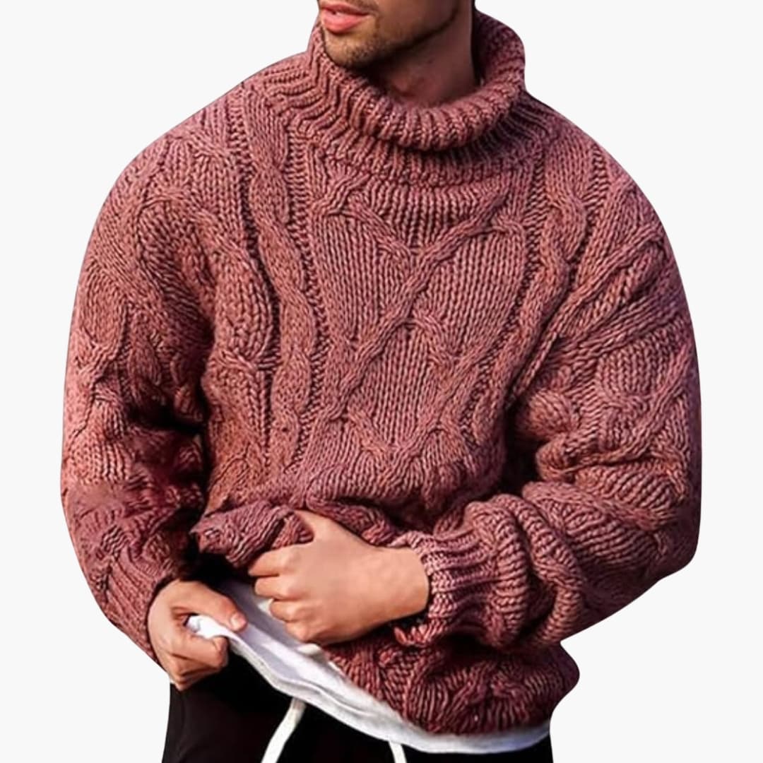 Simple Crew Neck Wool Sweater