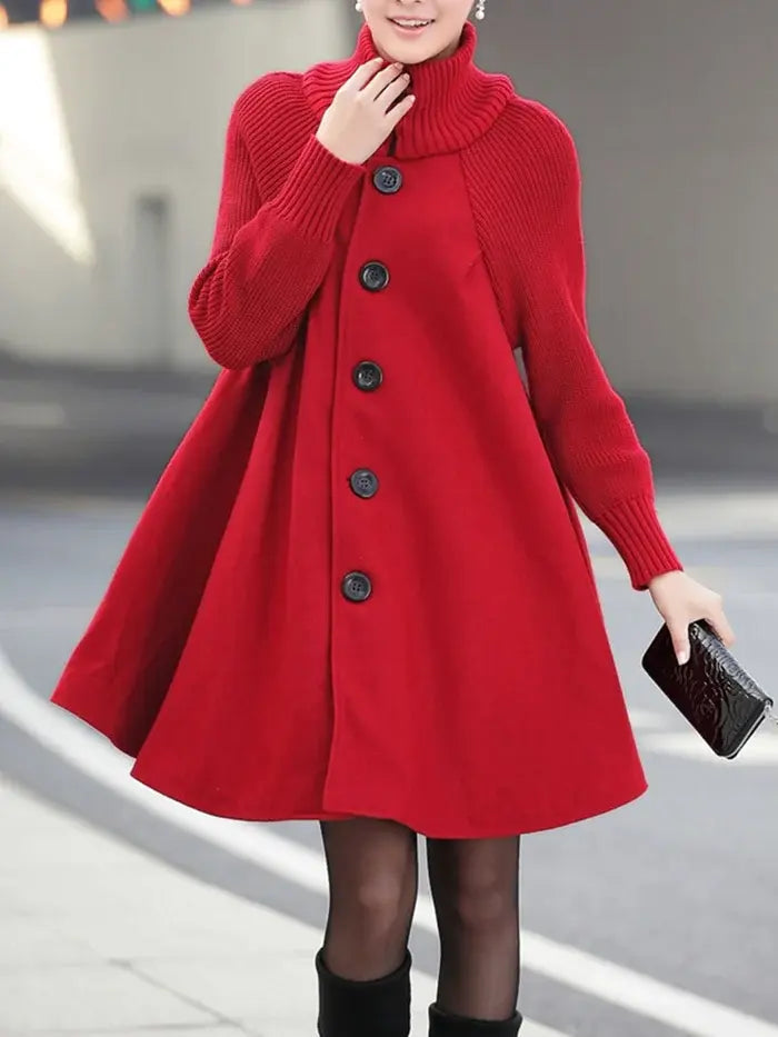 Classic Long Waterproof Coat for Women