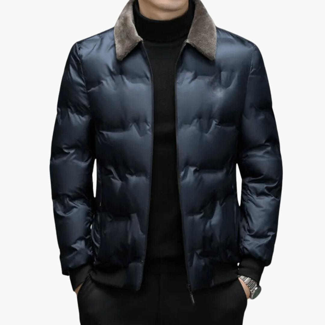 Warm Waterproof Down Coat for Men