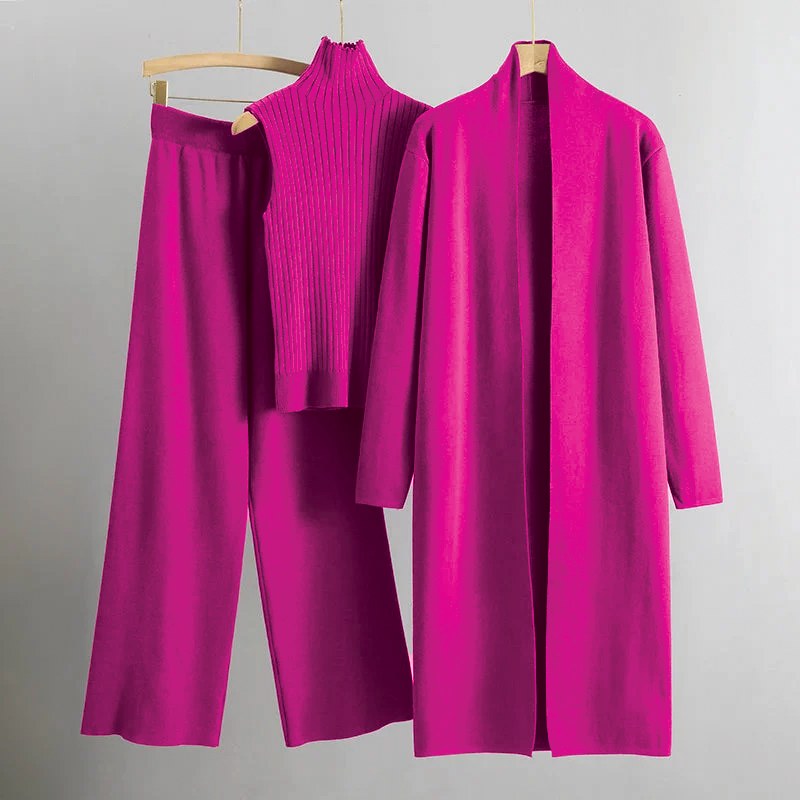 Purple 3-Piece Clothing Set