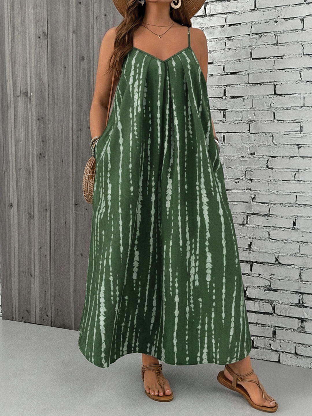 Floral Plus Size Bohemian Maxi Dress