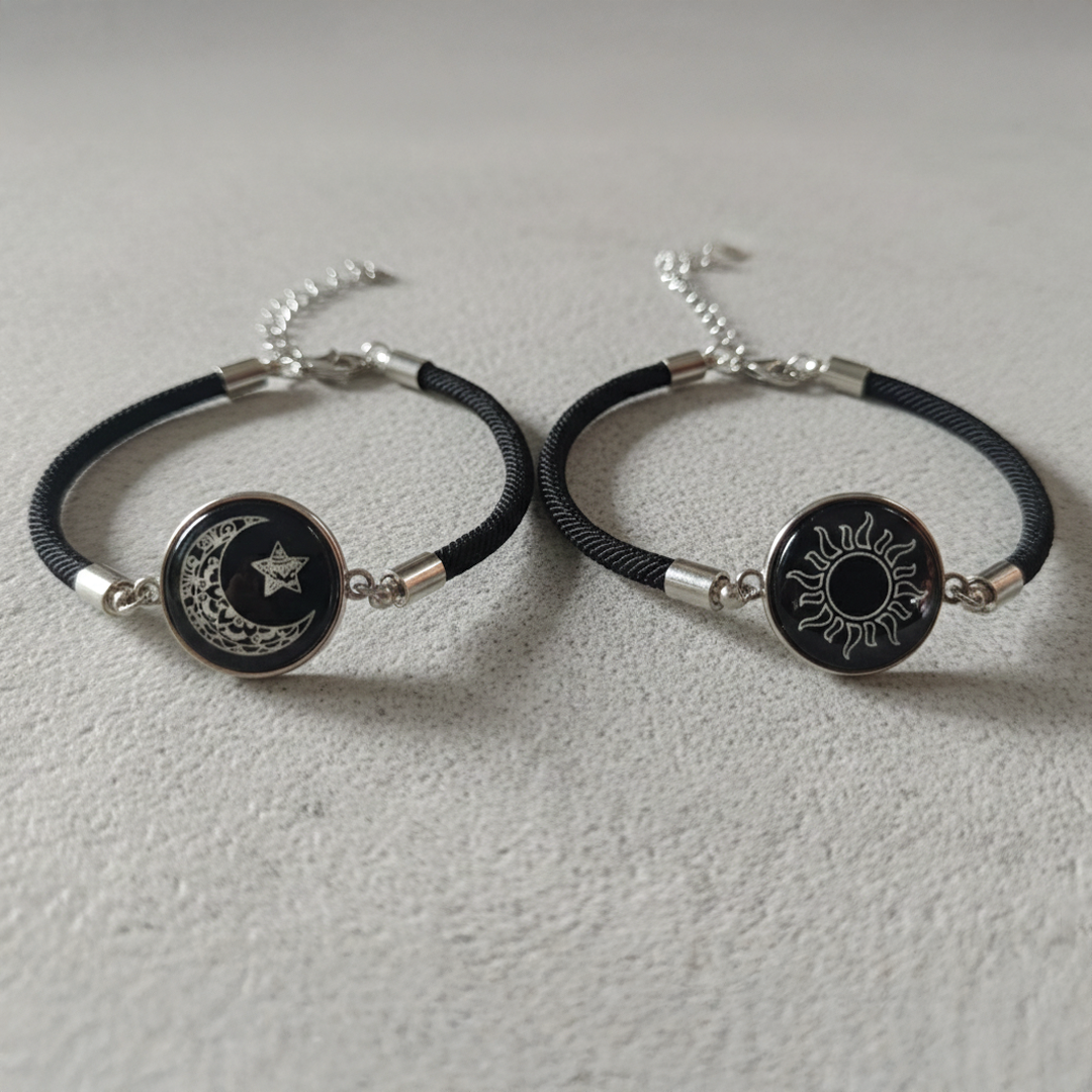 Matched Pair Cord Couples Bracelets
