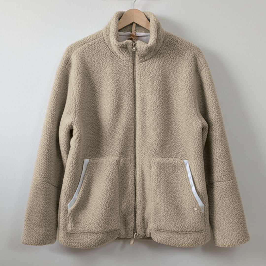 Fleece Lined Zip Up Hoodie Jacket