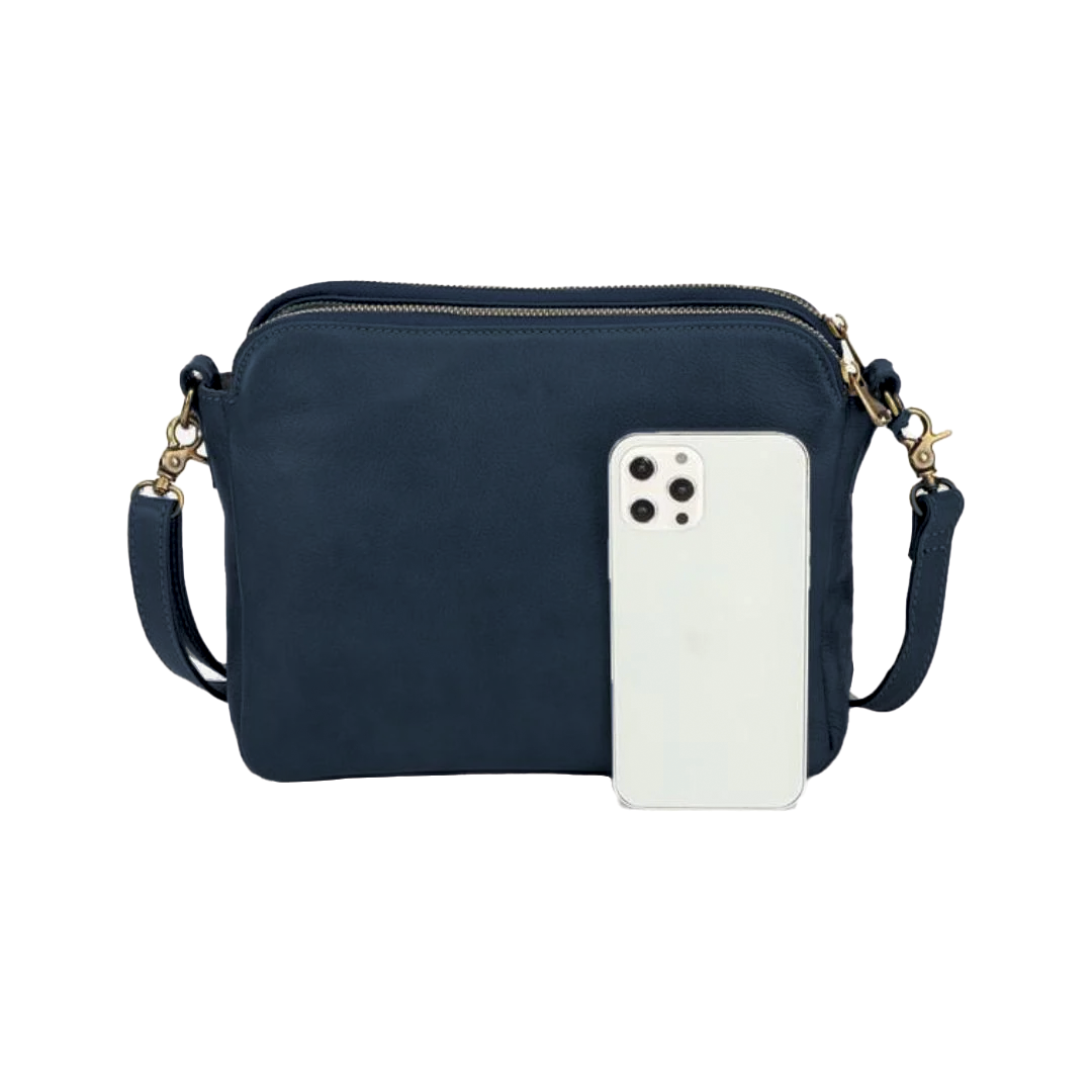 Small Zip Crossbody Purse Adjustable Strap Bag