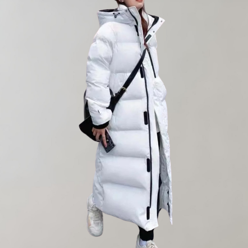 Warm Oversized Puffer Parka | Hooded Coat