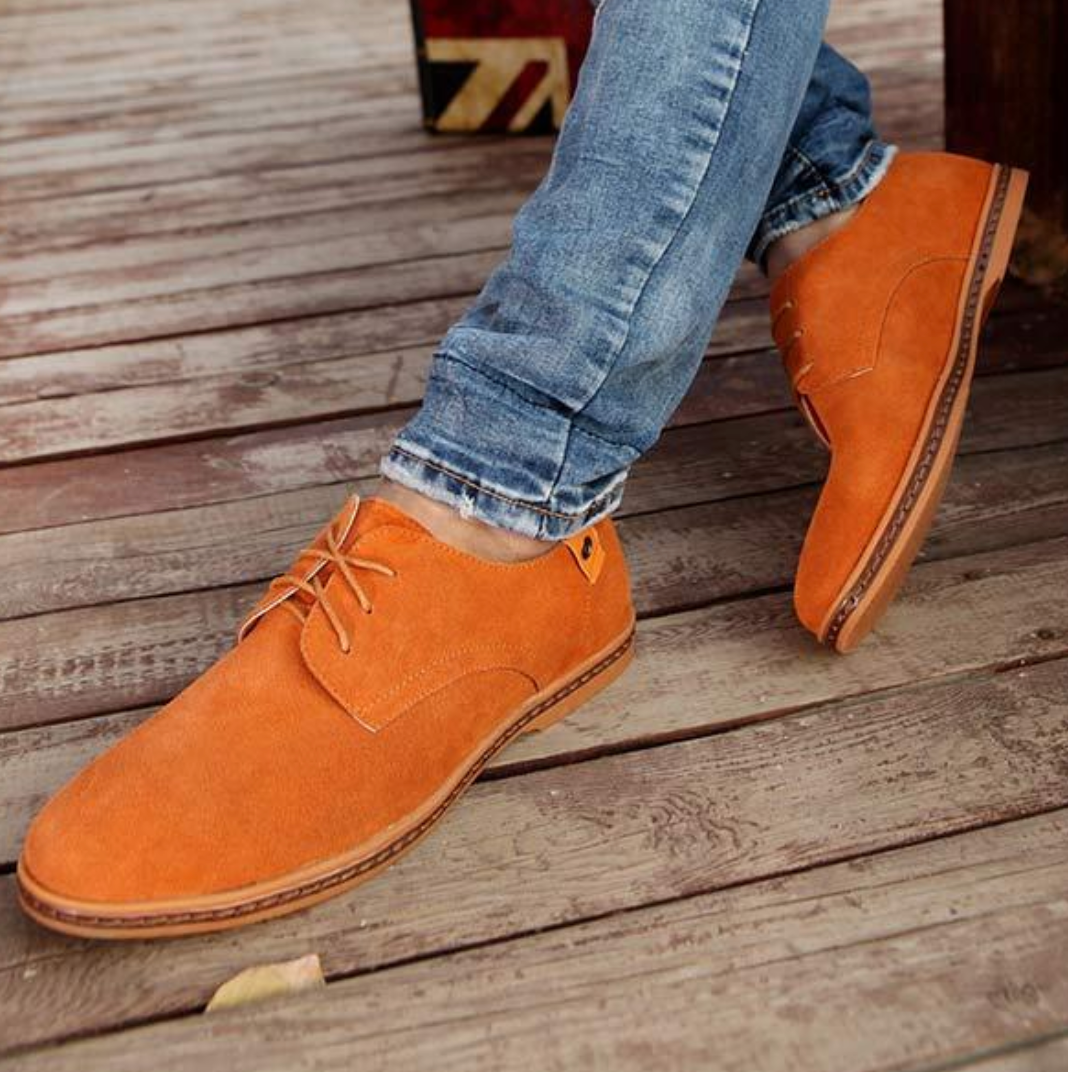 Classic Mens Lace Up Leather Shoes