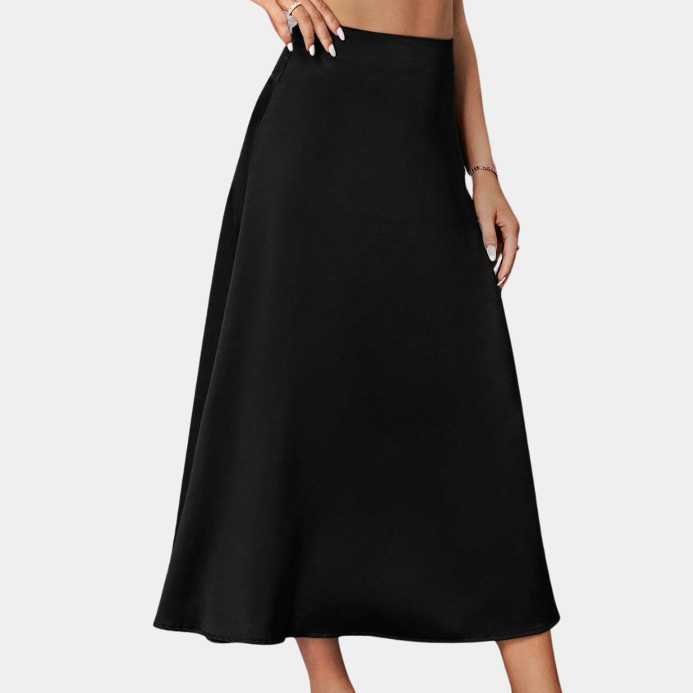 Flattering Midi Waist Skirt for Women