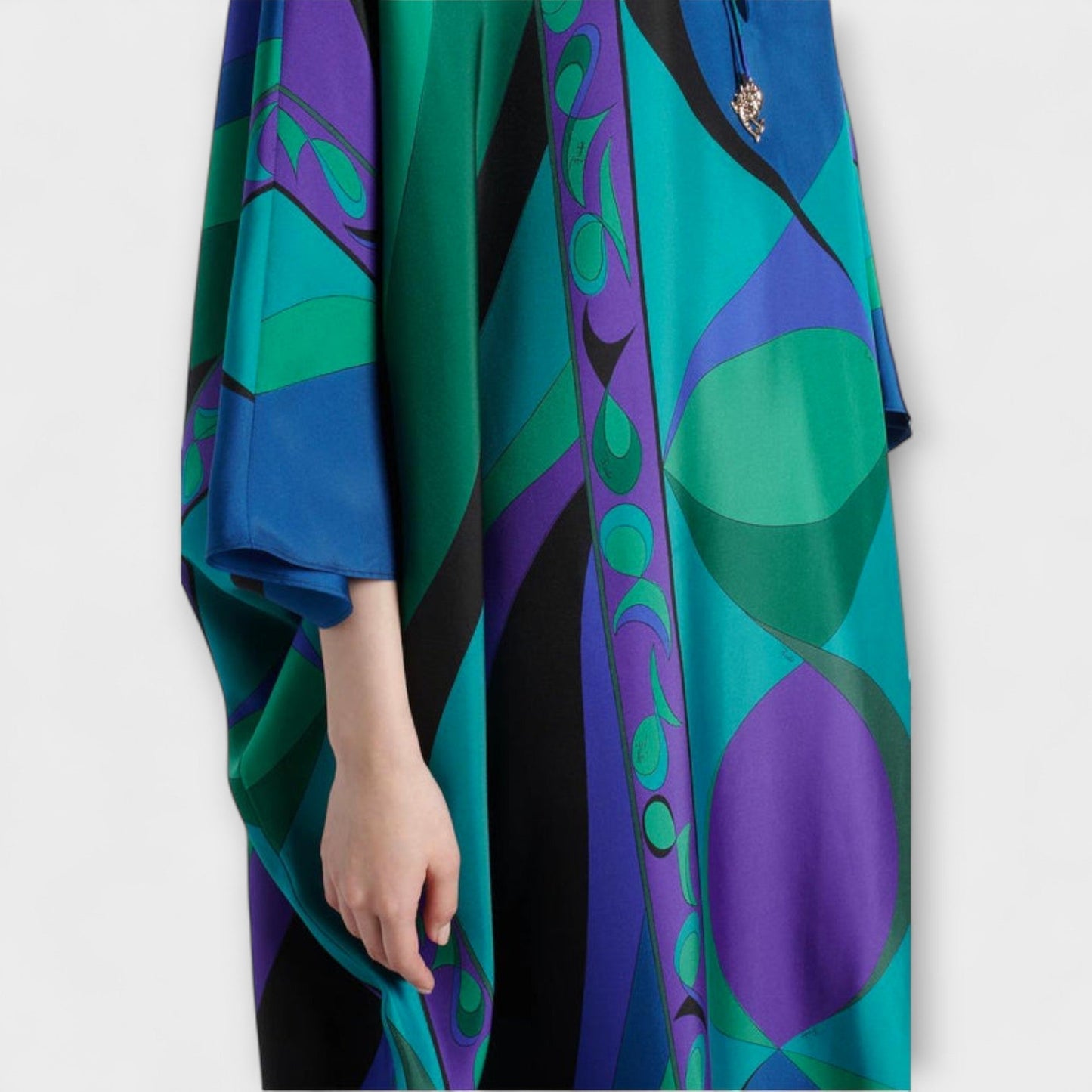 Vibrant Boho Beach Cover Up Dress