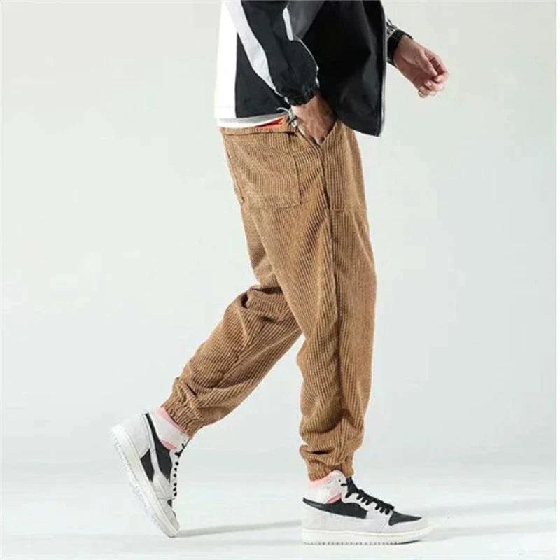 Comfortable Mens Corduroy Casual Pants