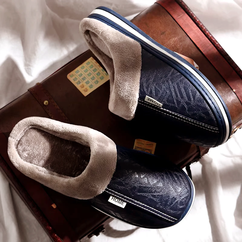 Luxury Faux Fur Lined Slipper Shoes