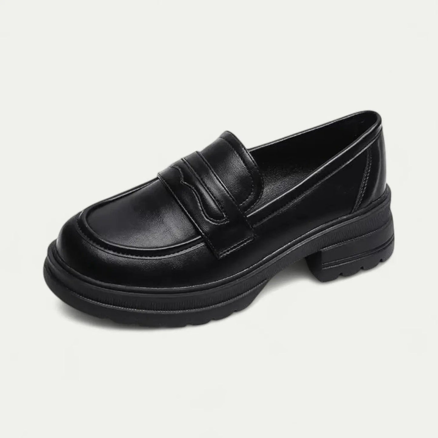 Classic Comfortable Leather Slip On Shoes
