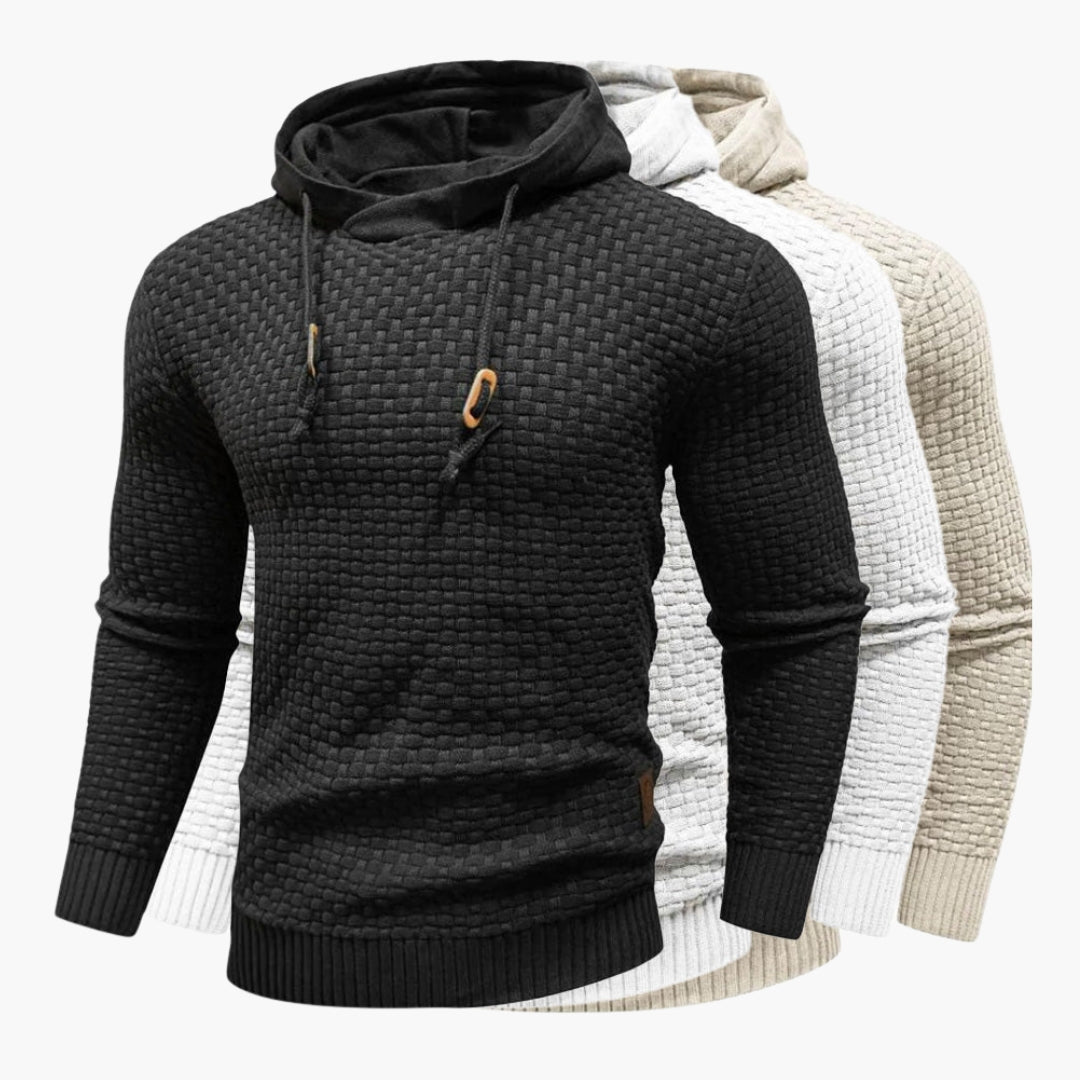 Classic Pullover Hooded Sweatshirt for Men