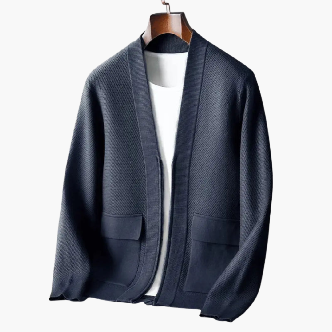 Men's Casual Long Sleeve Cardigan Sweater