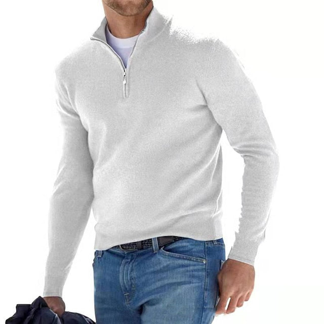 Warm Mens Crew Neck Sweater