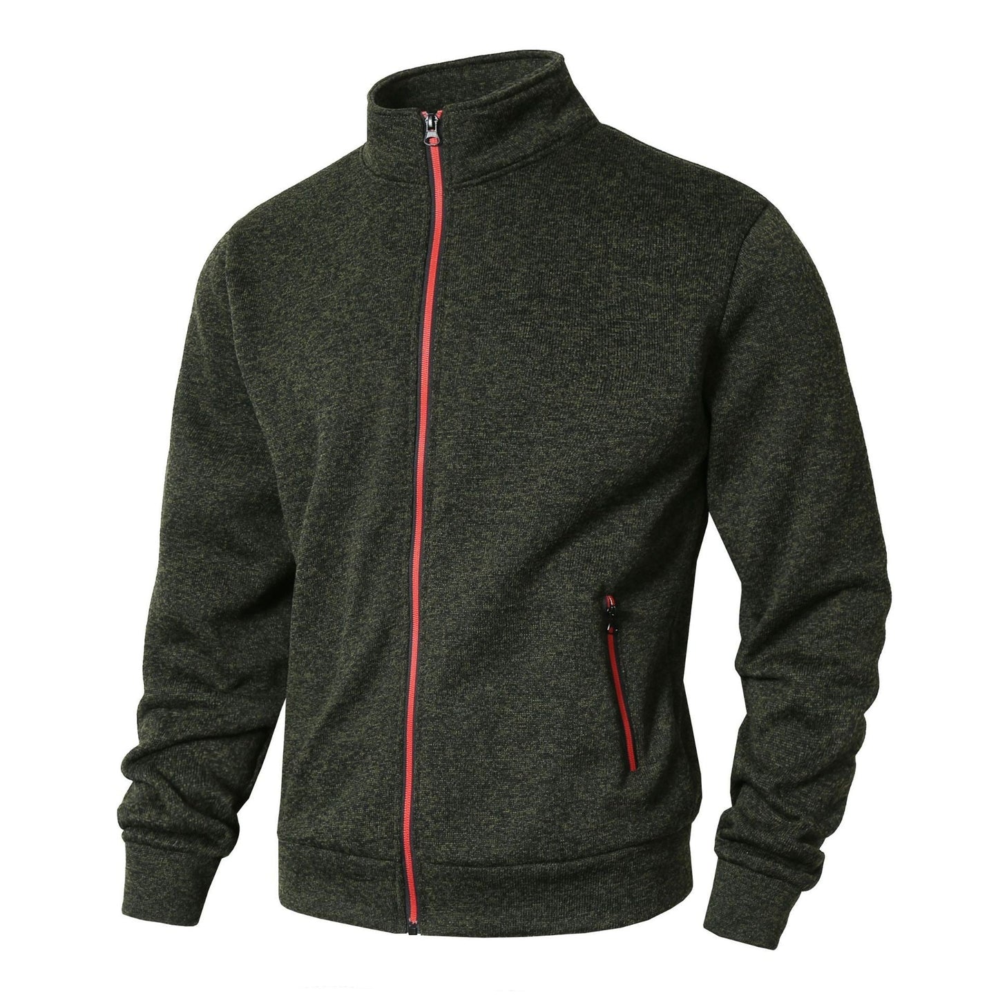 Classic Fit Mens Zip Up Coat