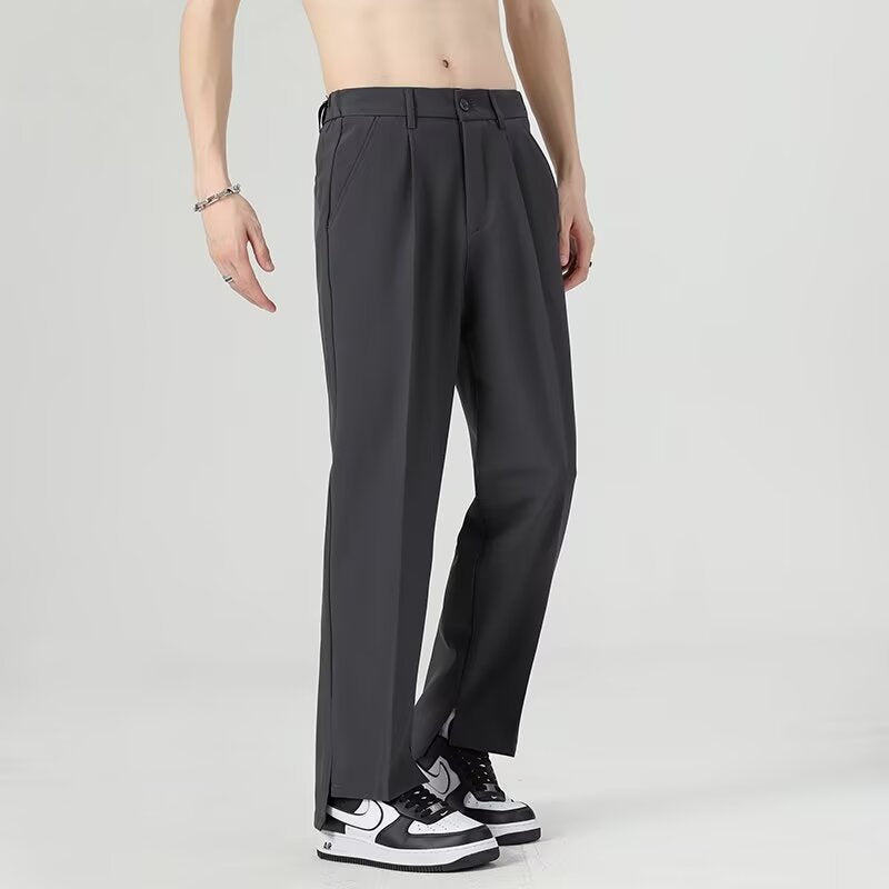 Slim Fit Men's Lightweight Trousers