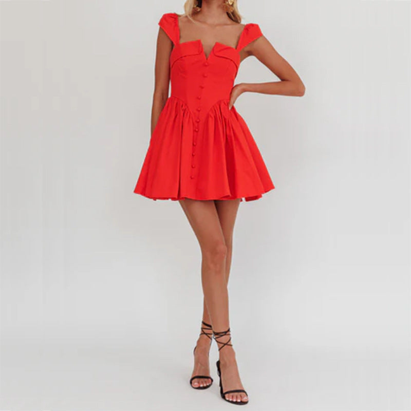 Women's Casual Summer A-Line Dress - Nocini