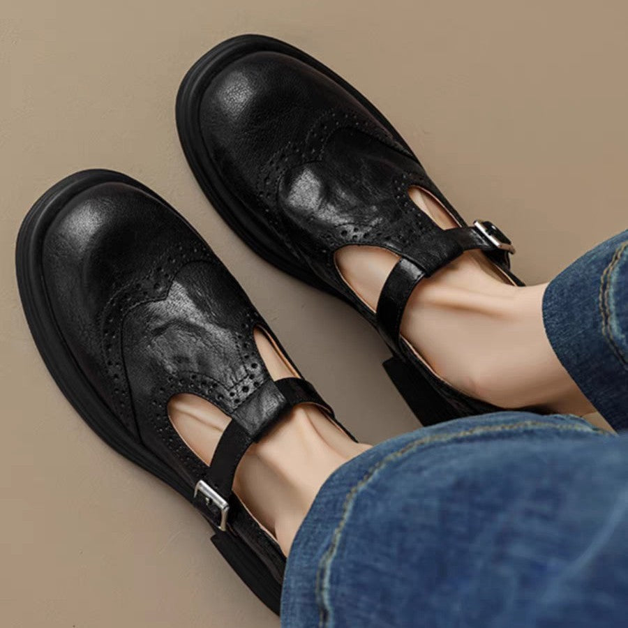 Comfortable Low Heel Mary Jane Shoes for Women