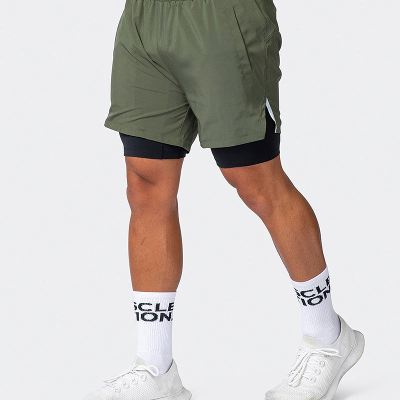 Men's Athletic Shorts - Lightweight - Slim Fit - Moisture Wicking