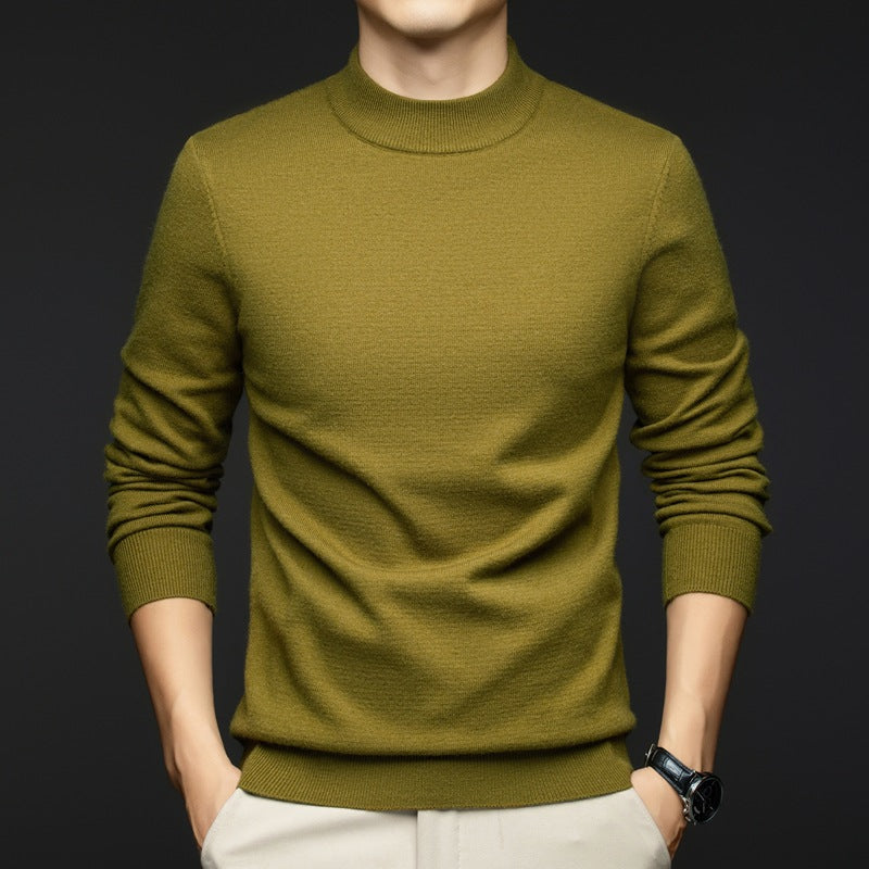 Classic Fit Men's Cotton Crew Neck Sweater