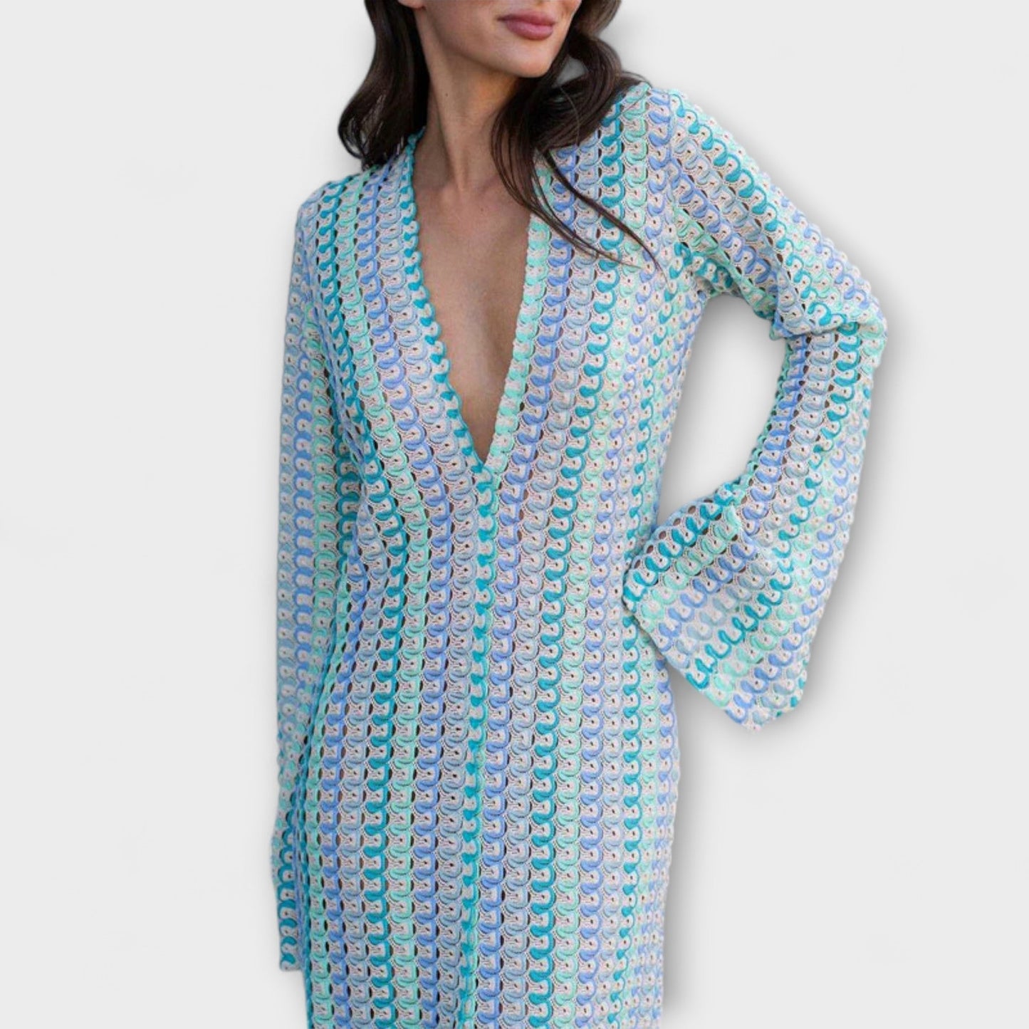 Sunny V-Neck Maxi Dress for Women