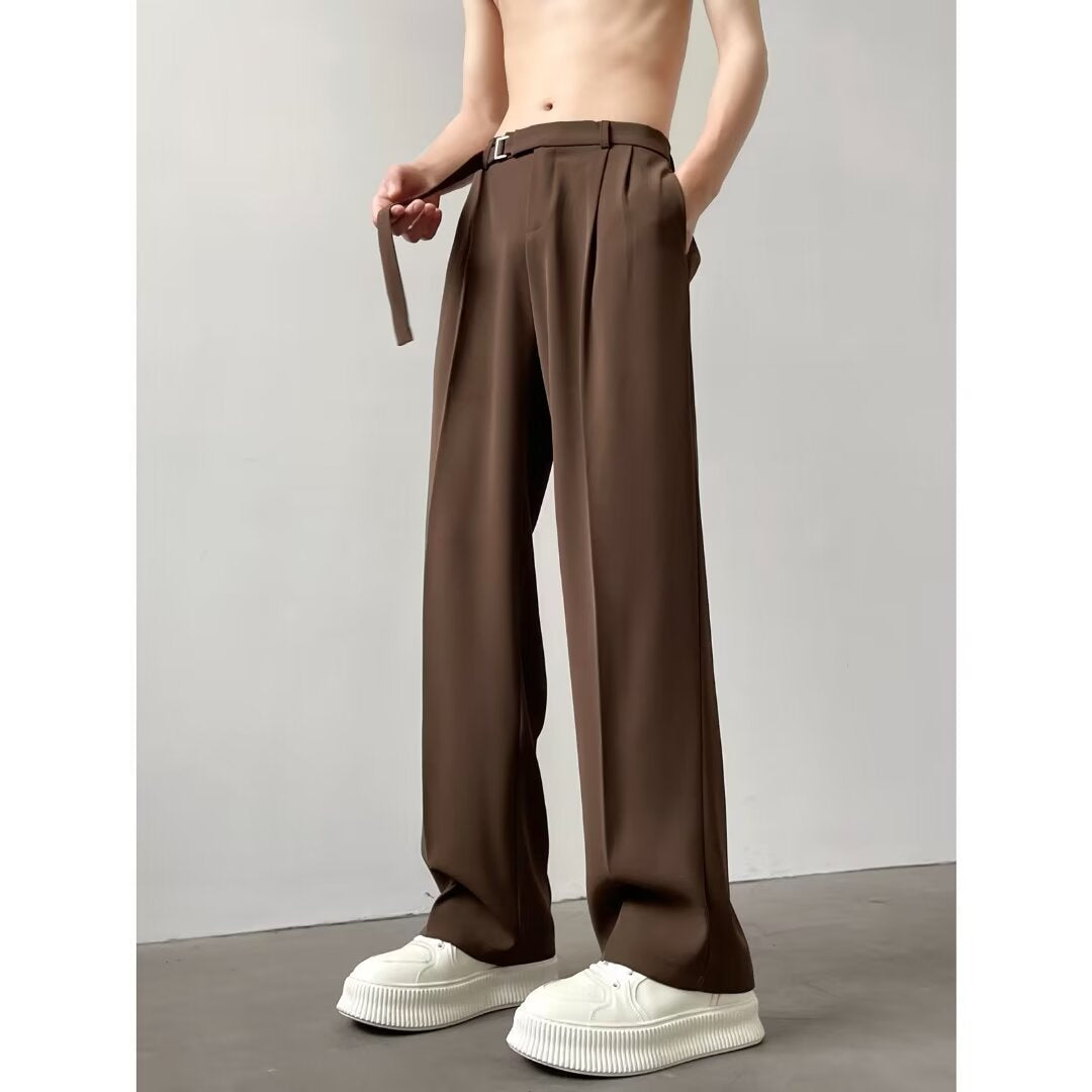 Comfortable Fit Men's Wide Leg Pants