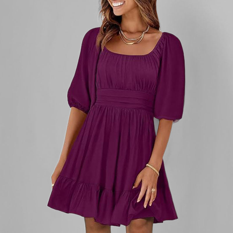 Casual Mini Cotton Dress for Women