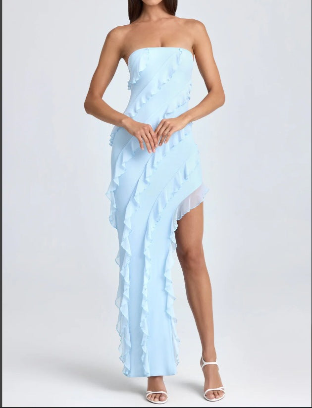 Elegant Strapless Women's Party Dress