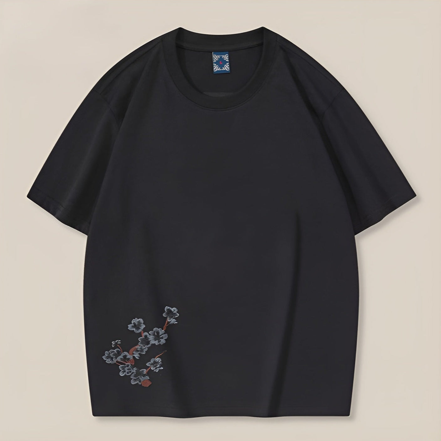 Pink Floral Graphic Tee